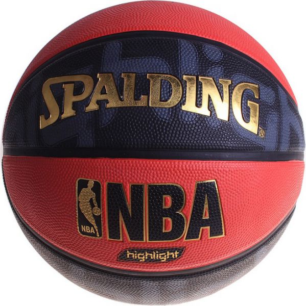 Баскетбольный мяч Spalding NBA Highlight Red 73-231z