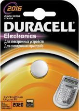 Батарейка Duracell DL2016 CR2016