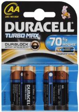 Батарейка Duracell Turbo LR6-4BL