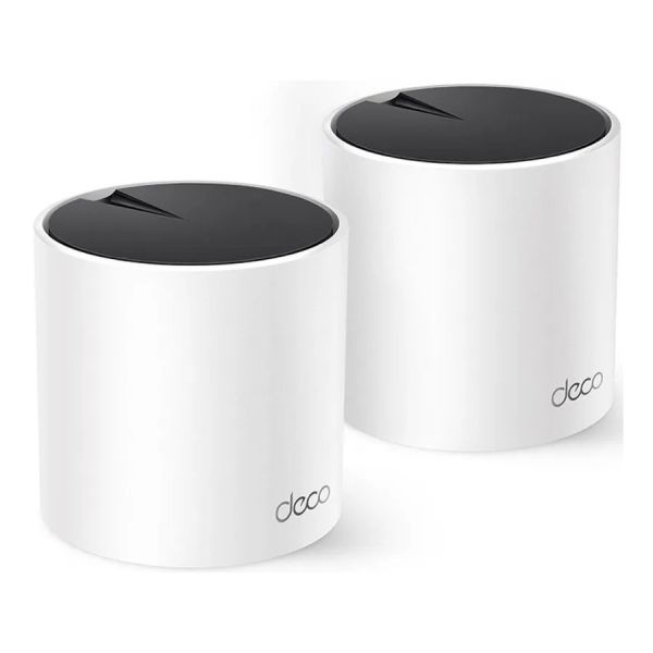 Бесшовный Mesh роутер TP-LINK DECO X55 (2-pack) AX3000, бeлый, 2 шт. в комплекте