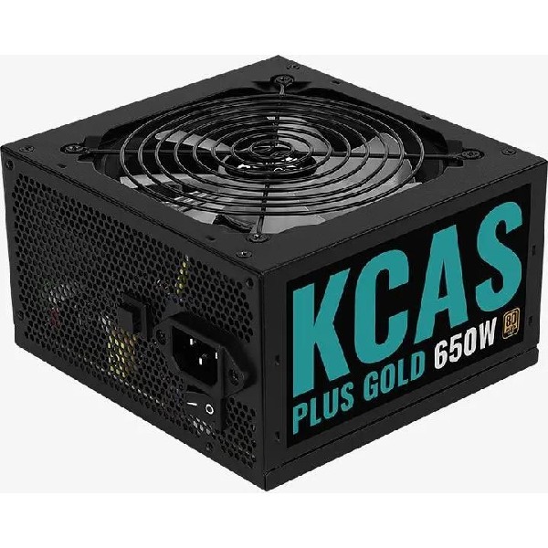 Блок питания AeroCool KCAS 650 Вт, Ret, черный, [kcas plus 650g]