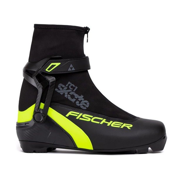 Ботинки для беговых лыж Fischer RC1 Skate S86022 черный/желтый 44 р.