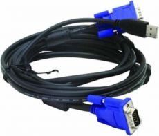 Интерфейсный кабель D-link 2 in 1 USB KVM DKVM-CU3 3 м