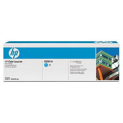 Картридж для принтера и МФУ HP CB381A Cyan