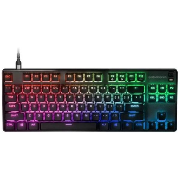 Клавиатура проводная SteelSeries Apex 9 TKL USB, проводная, черный, 64847