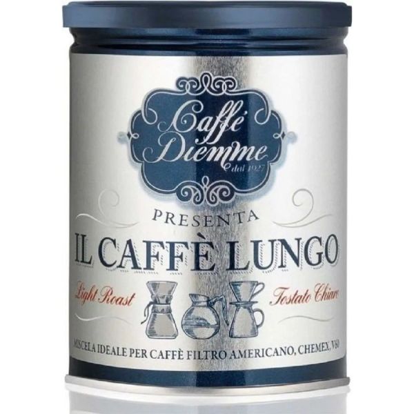 Кофе молотый DIEMME CAFFE Caffe Lungo обжарка легкая 1 шт 0,2 кг (F1217)