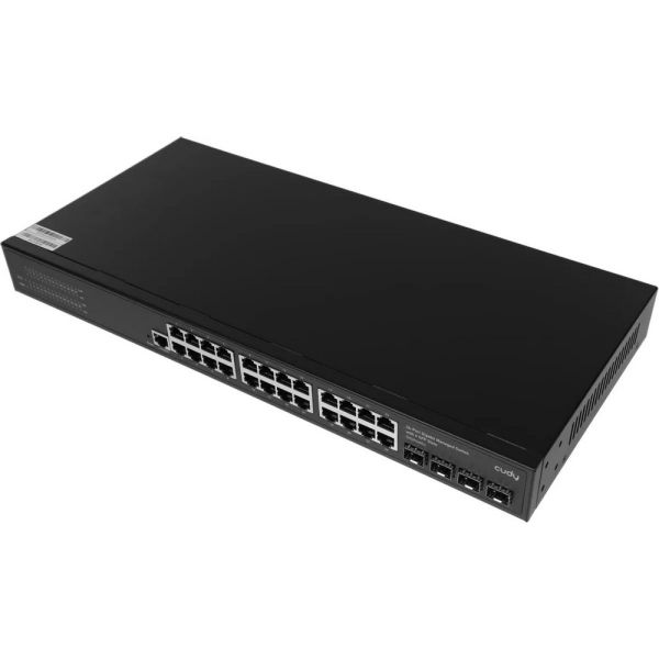 Коммутатор Cudy GS2024S2 28x10/100/1000 Мбит/сек, управляемый