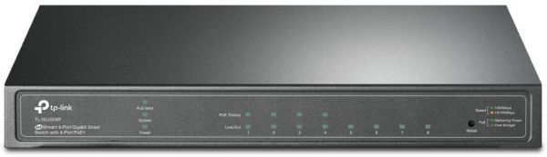 Коммутатор TP-LINK TL-SG2008P 8x10/100/1000 Мбит/сек, управляемый