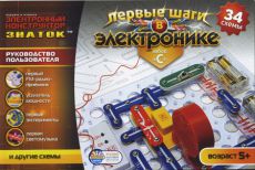 Конструктор Знаток Первые шаги в электронике C 34С-Znat