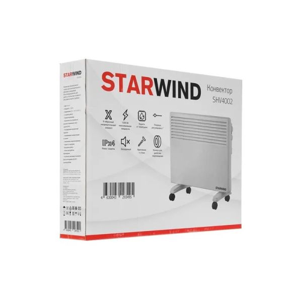 Конвектор StarWind SHV4002 1500 Вт белый