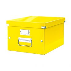 Короб архивный Leitz Click & Store 60440016 картон желтый