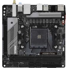 Материнская плата ASRock A520M-ITX/AC SocketAM4, AMD A520, mini-ITX, Ret