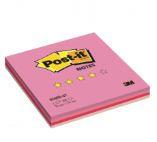 Самоклеящийся блок 3M Post-it Original 654RB-ST 7100020249 76х76 100 л. 4 цв.