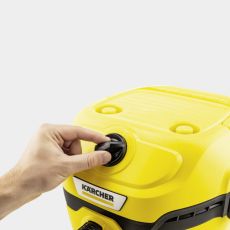 Строительный пылесос Karcher WD 2 Plus V-15/6/18/C 1000 Вт желтый